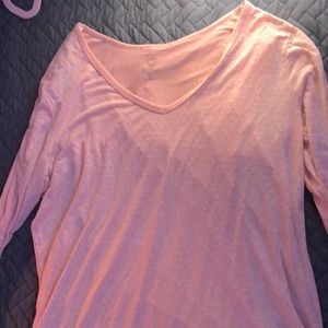 Coral/Pink long sleeve shirt
